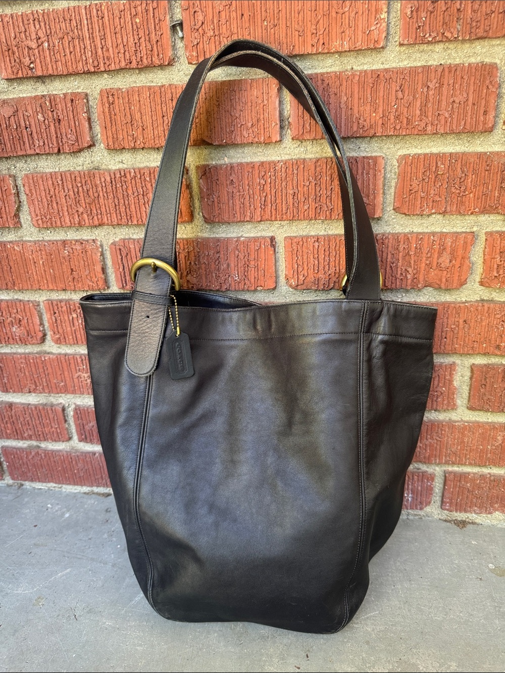 Vtg 80’s Coach XL SoHo Waverly Duffle USA